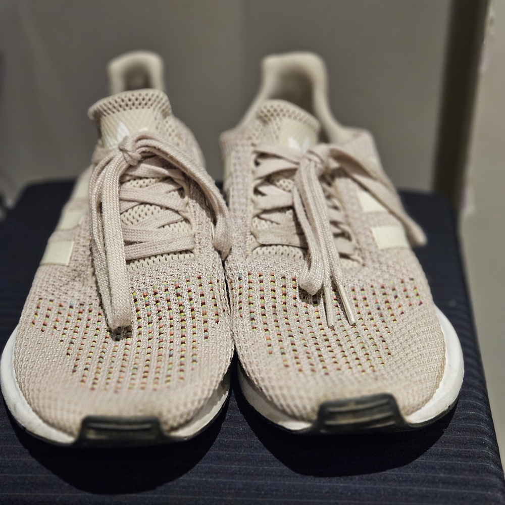 Adidas Light Brown Knit Sneakers